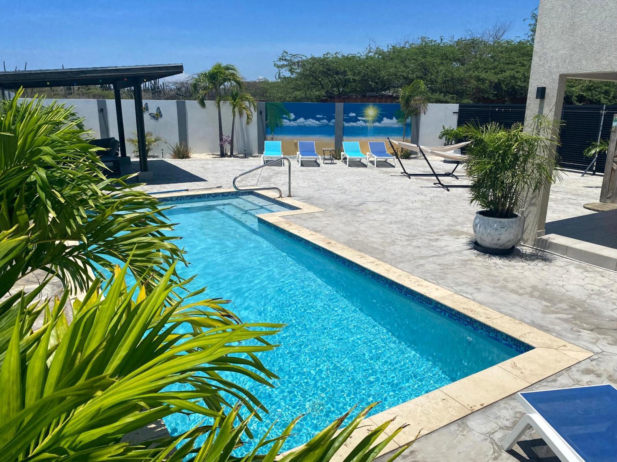 Beautiful Luxury Villa With Private Pool Palm Beach Bagian luar foto